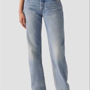 Levi's Light Blue Straight Leg Women's Jeans
